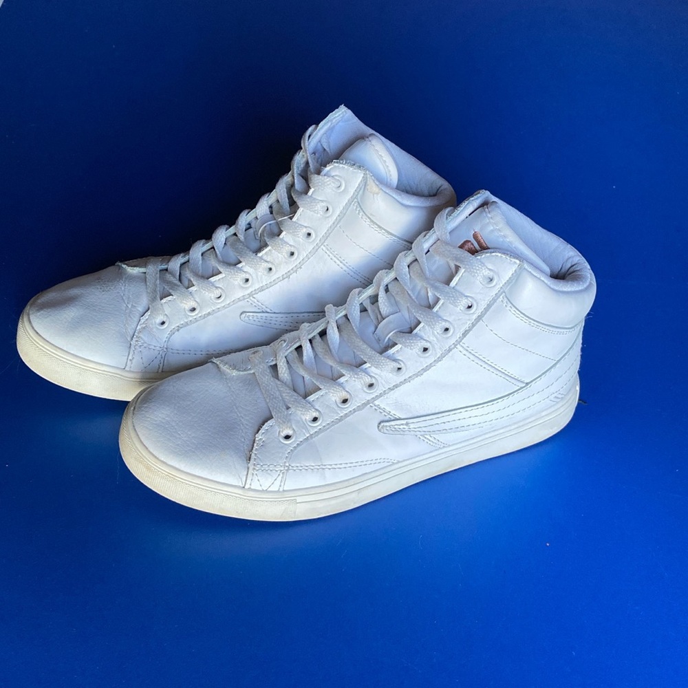 FILA White High-Top Sneakers